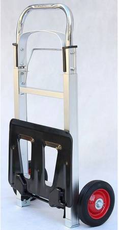 BEDREW Wózek magazynowy młynarka składany aluminiowy (udźwig: 100 kg, wymiary podestu: 35x24 cm) 18677159