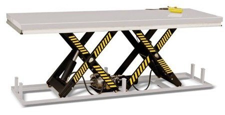 Stacjonarny stół podnośny (udźwig: 4000 kg, wymiary stołu: 2500x850 mm, wysokość podnoszenia min/max: 230-1000 mm) 31070595