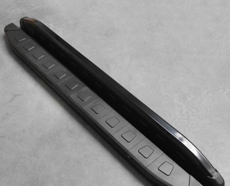 Stopnie boczne, czarne - Opel Vivaro 2014+ long (długość: 252 cm) 01655962